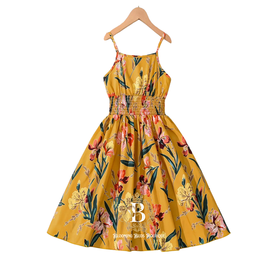 Boho Chic Floral Dress