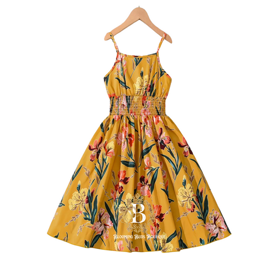 Boho Chic Floral Dress