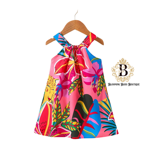 Toddler Girl Floral Print Dress